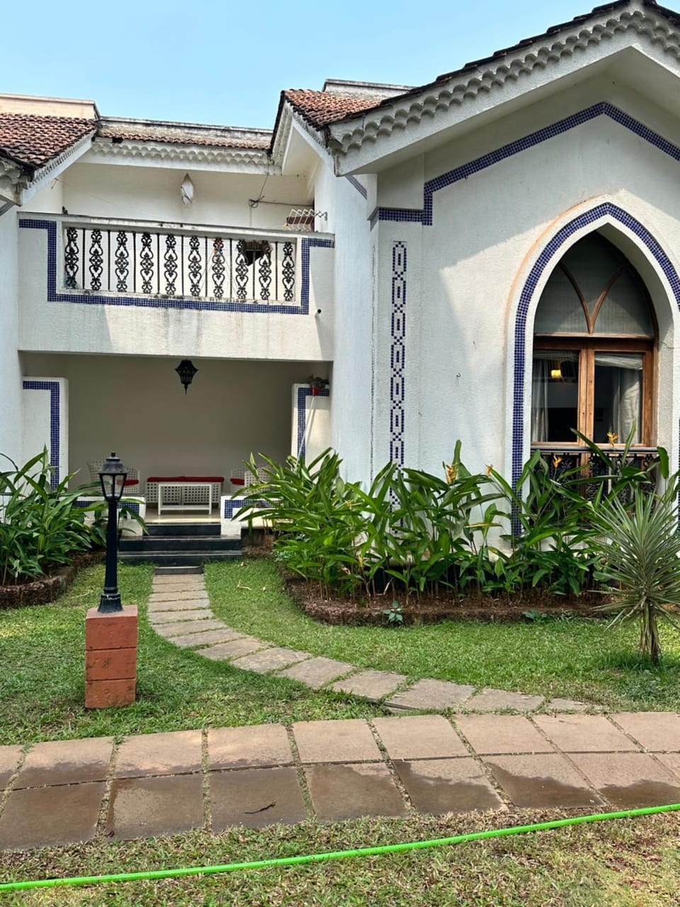 Property building, Garden view