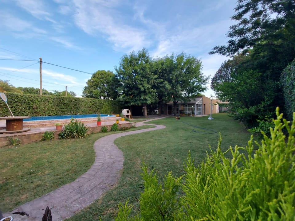 Spring, Day, Natural landscape, Garden, Garden, Garden view, Pool view, Swimming pool