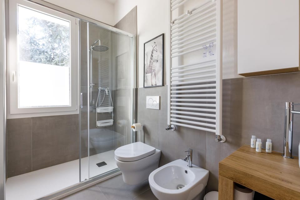 Shower, Toilet, Bathroom, bidet, towels