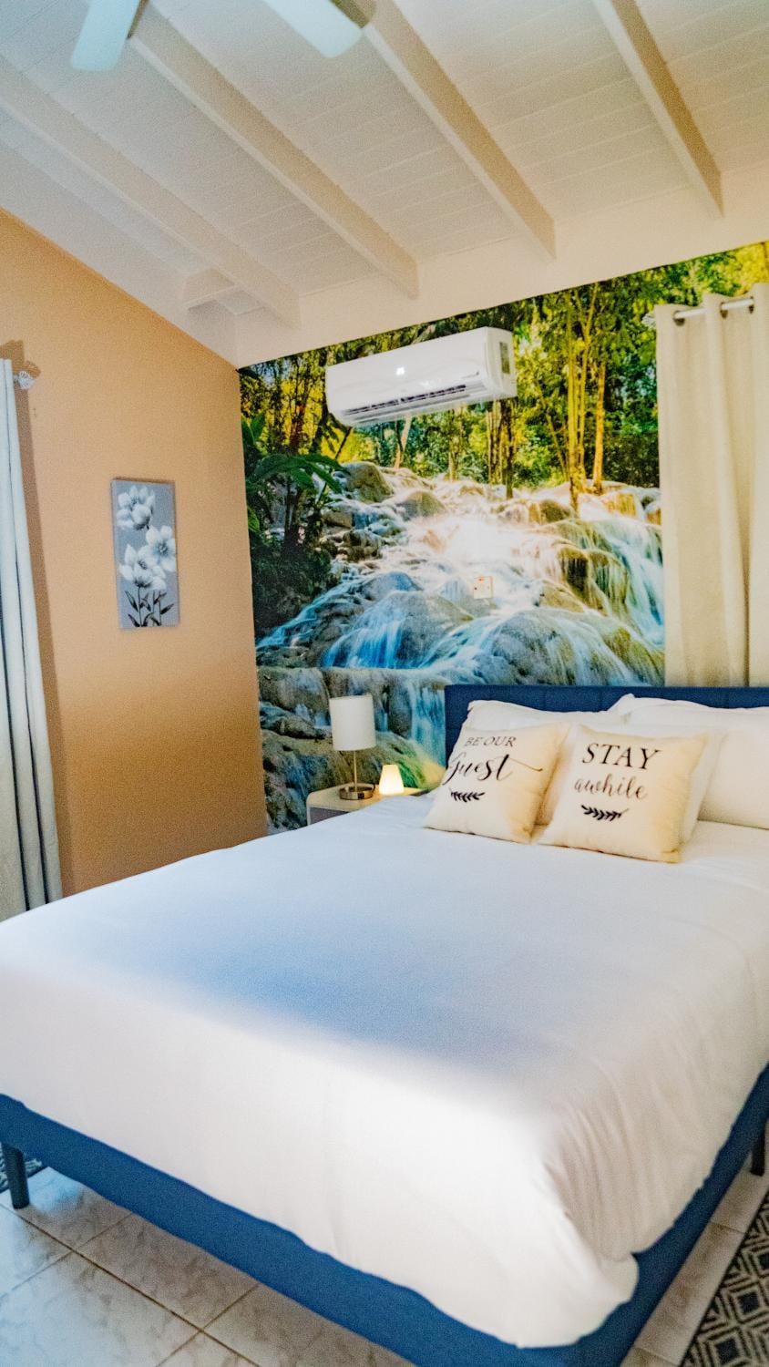 Serene Artistry - Secure 1-BR Haven in Ocho Rios Jamaica Apartment in St. Ann Parish