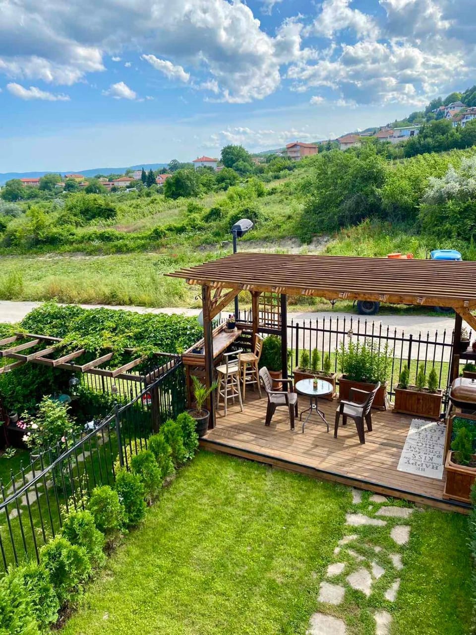 Natural landscape, Balcony/Terrace, Mountain view