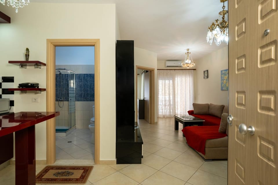 Bathroom, Living room, air conditioner
