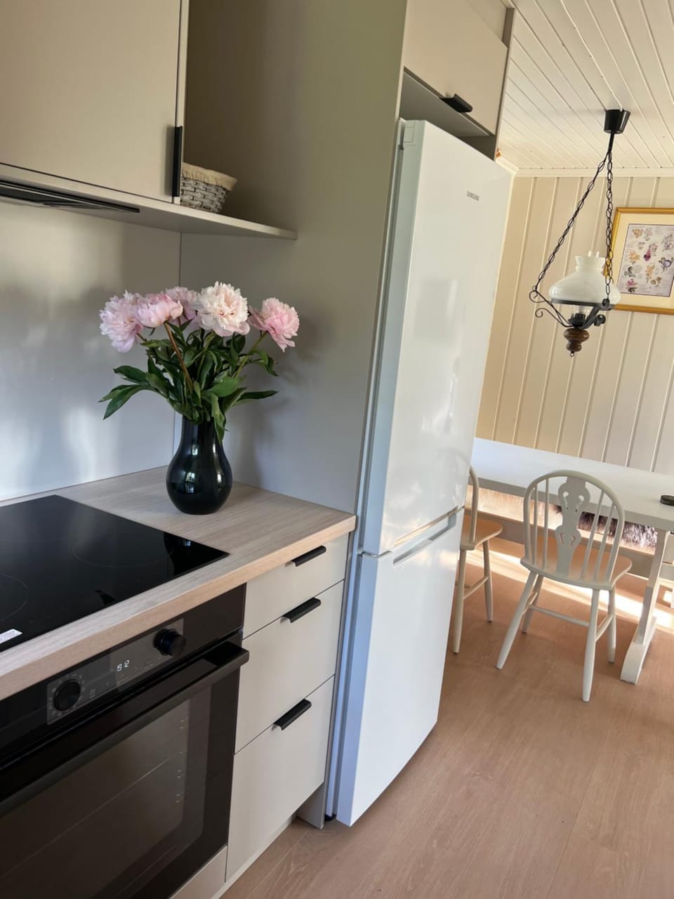 Kitchen or kitchenette, Dining area, oven, pet friendly, stove