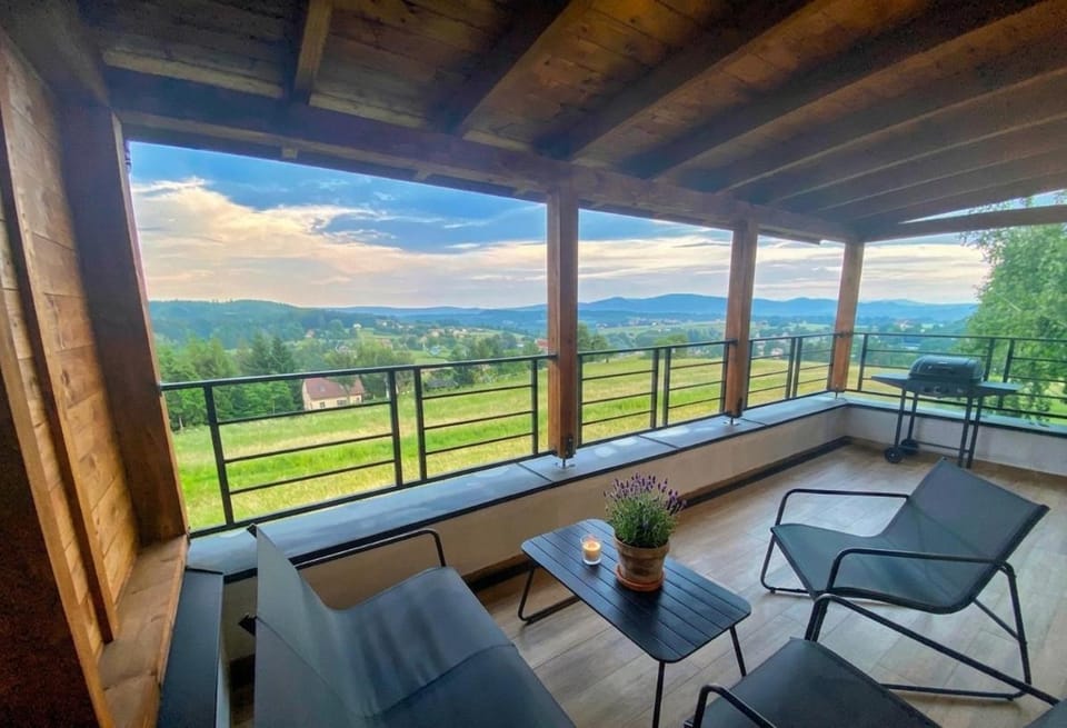 Natural landscape, BBQ facilities, View (from property/room), Balcony/Terrace, Seating area, Mountain view