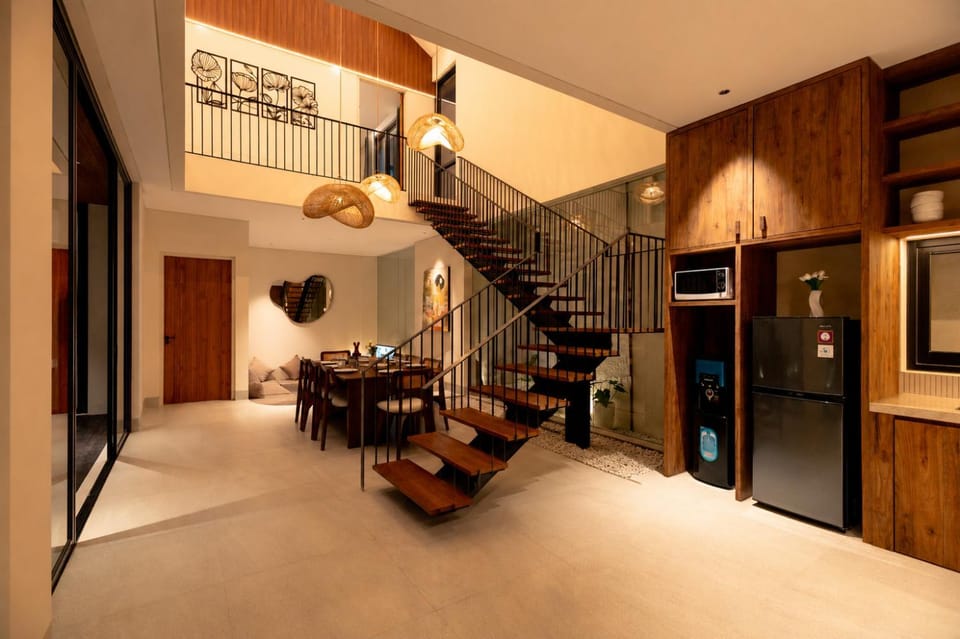 TV and multimedia, Kitchen or kitchenette, Living room, Seating area