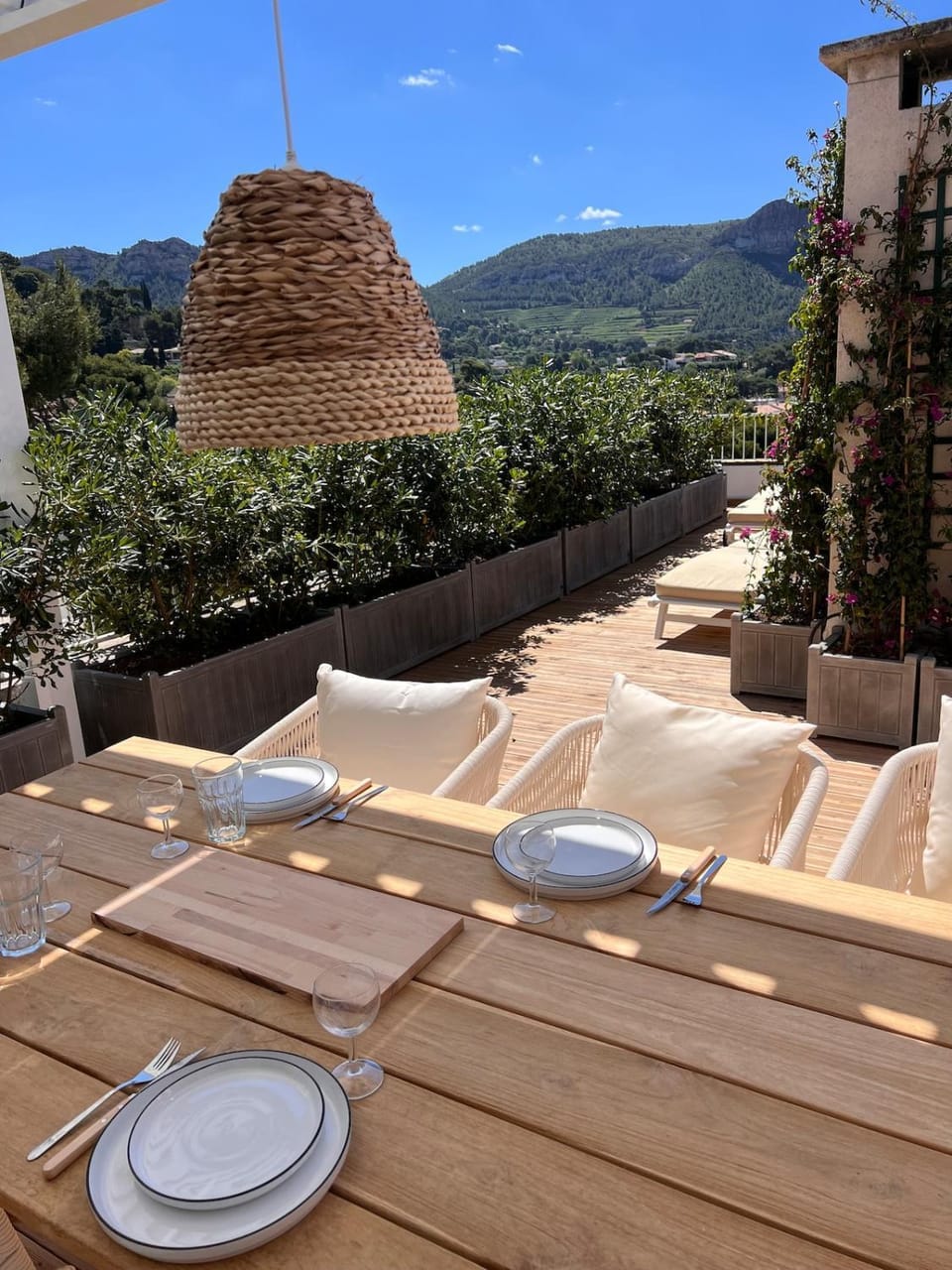 Casa B- Splendid rooftop overlooking the sea Apartment in Cassis