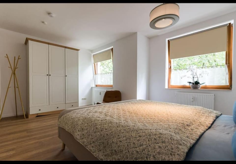 Bed, Photo of the whole room, Bedroom, wardrobe