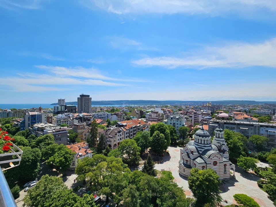 Bird's eye view, City view, Sea view