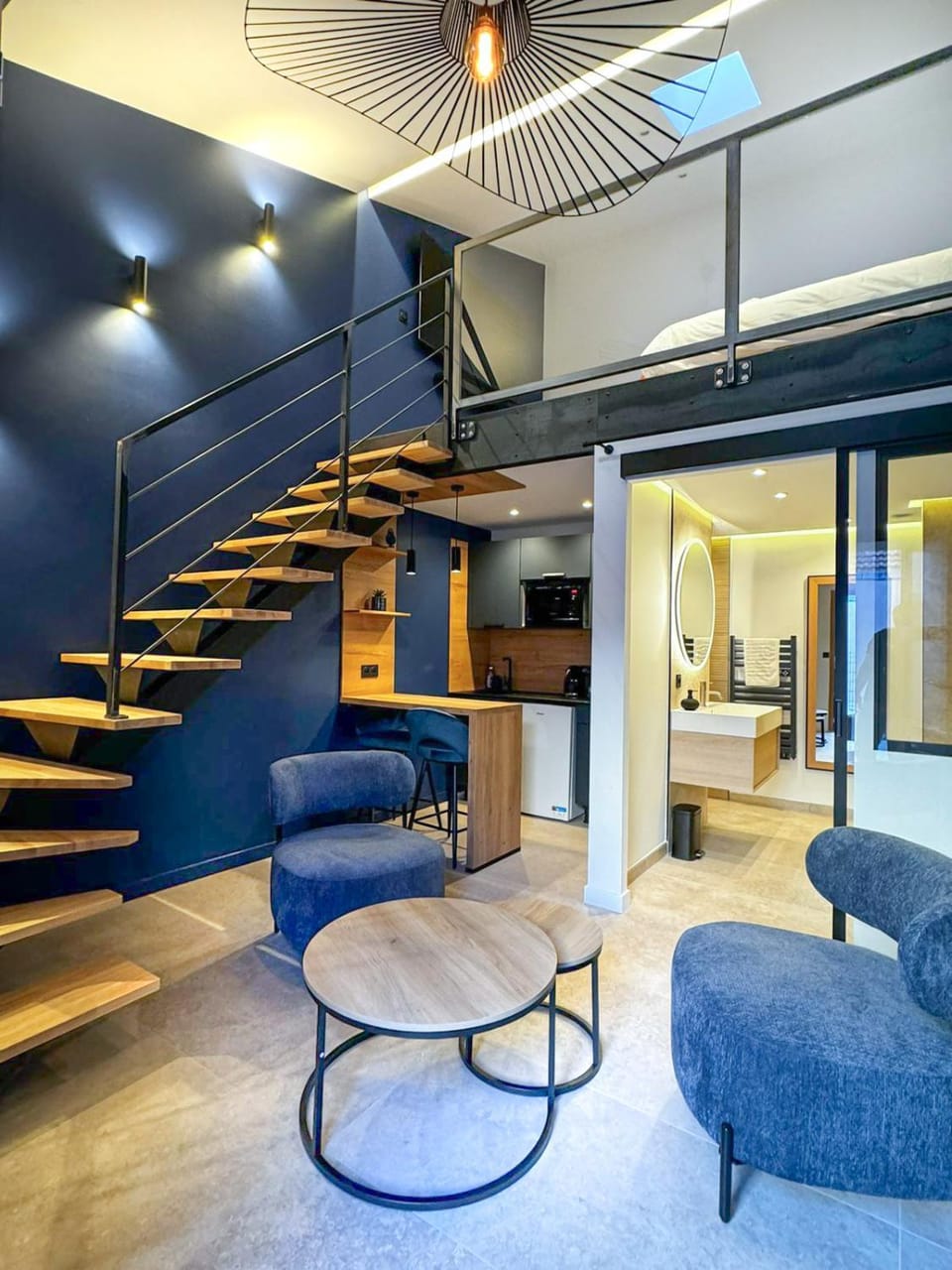 Living room, Bedroom