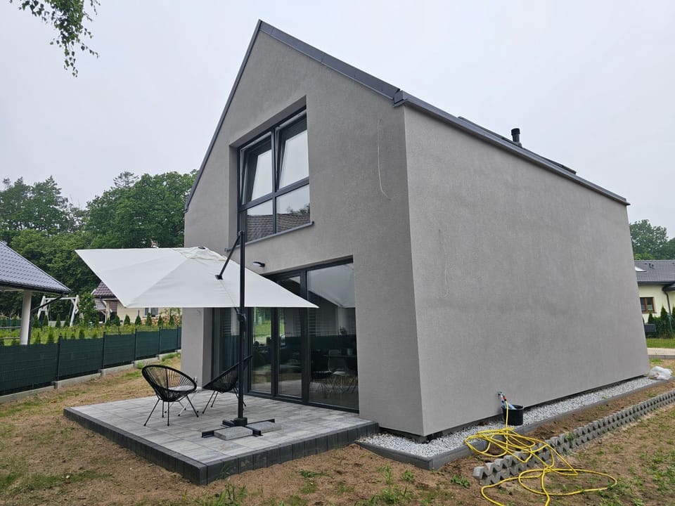 Property building, Garden view