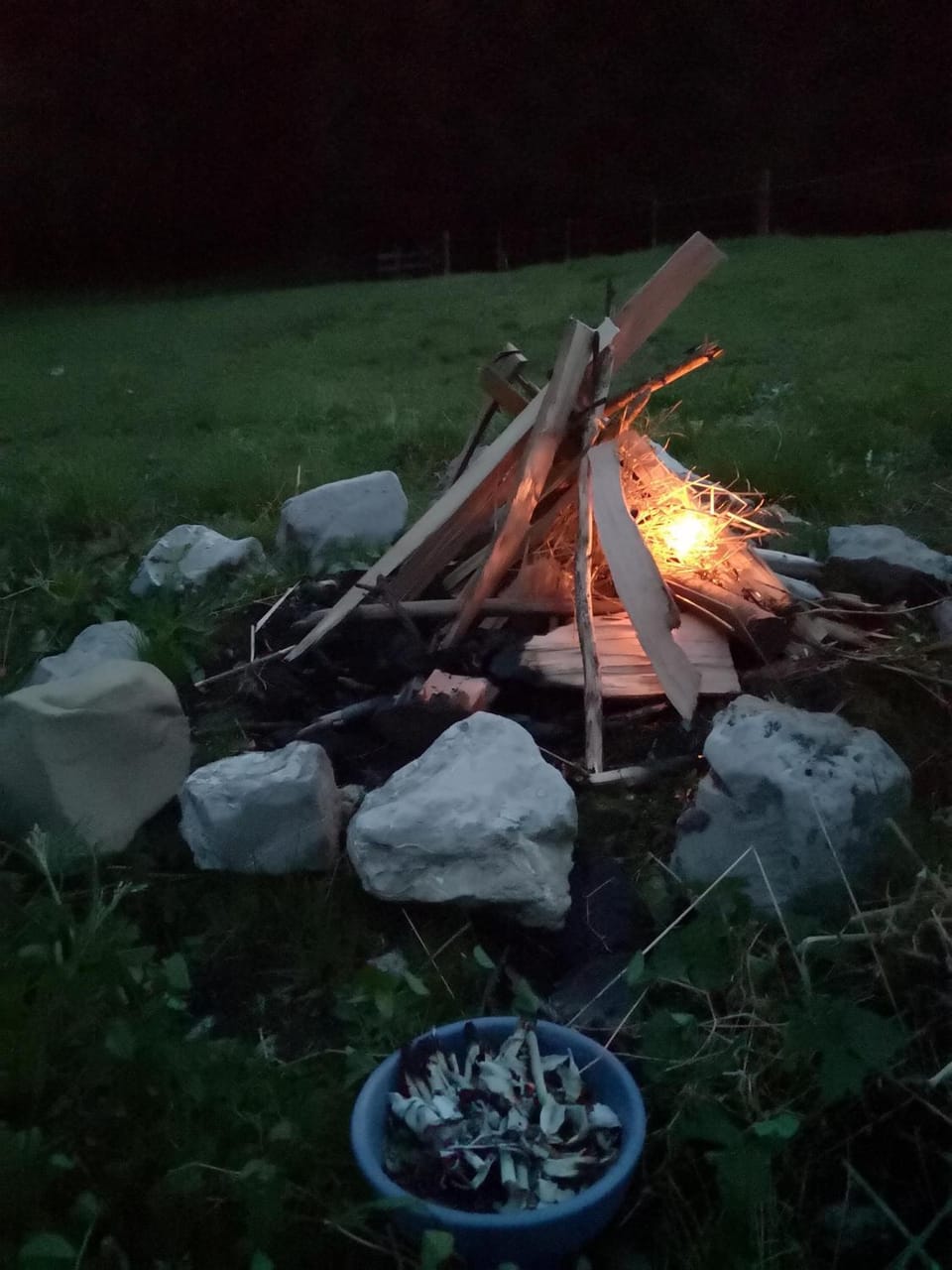 Night, BBQ facilities, Seasons, Sunset