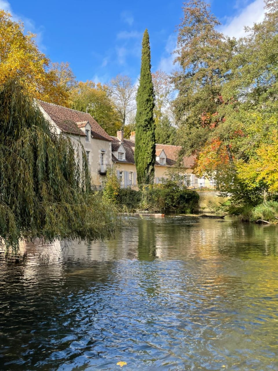 Property building, Day, Natural landscape, River view