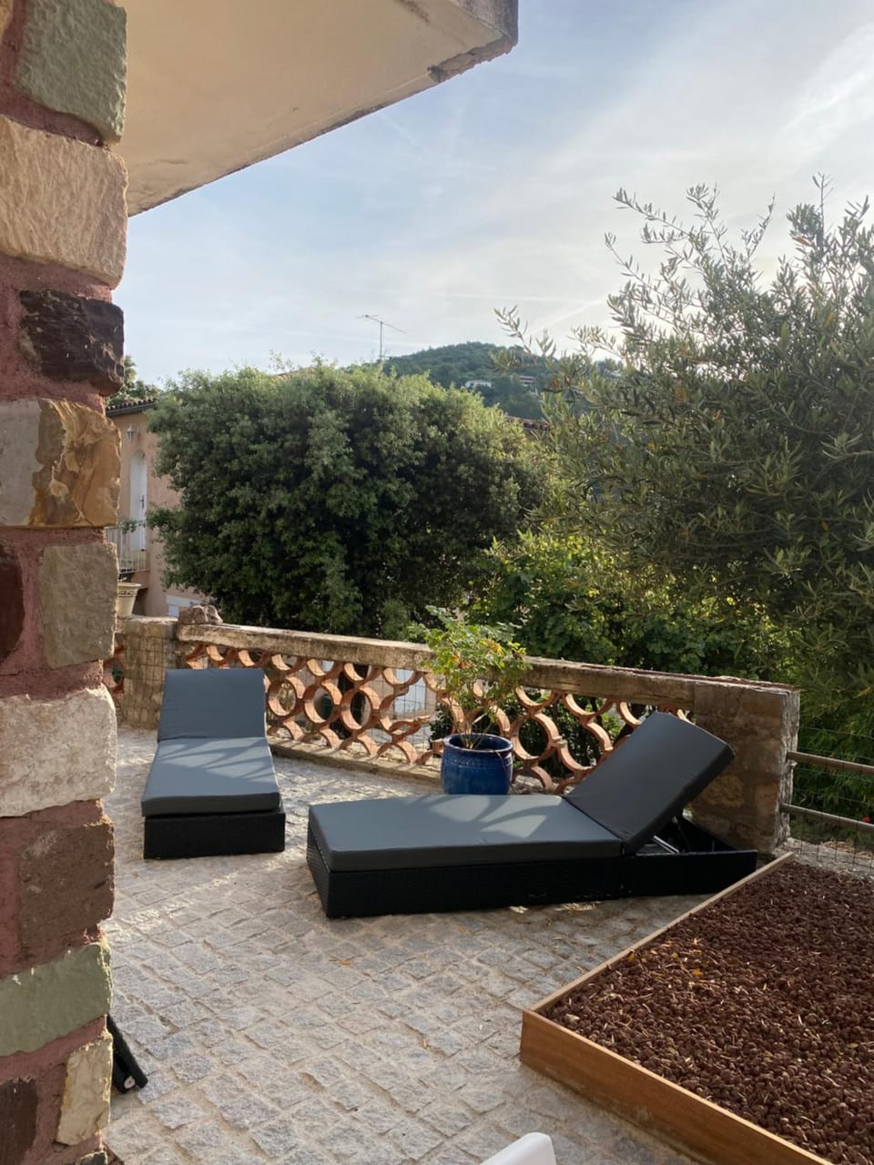 Natural landscape, Garden, Balcony/Terrace, Garden view