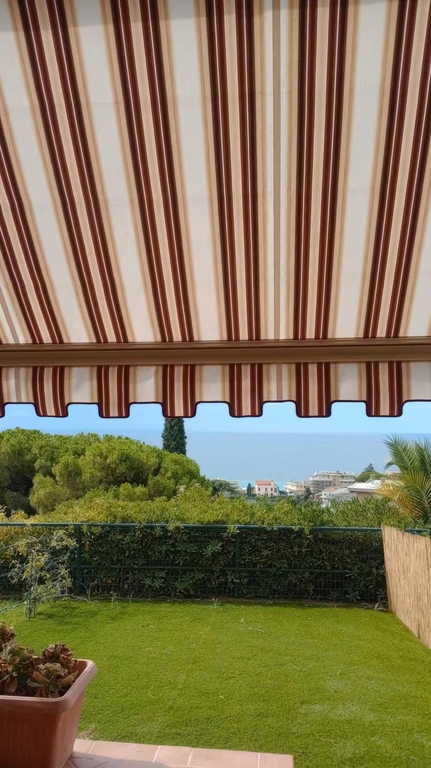Patio, Day, Garden, City view, Garden view, Sea view