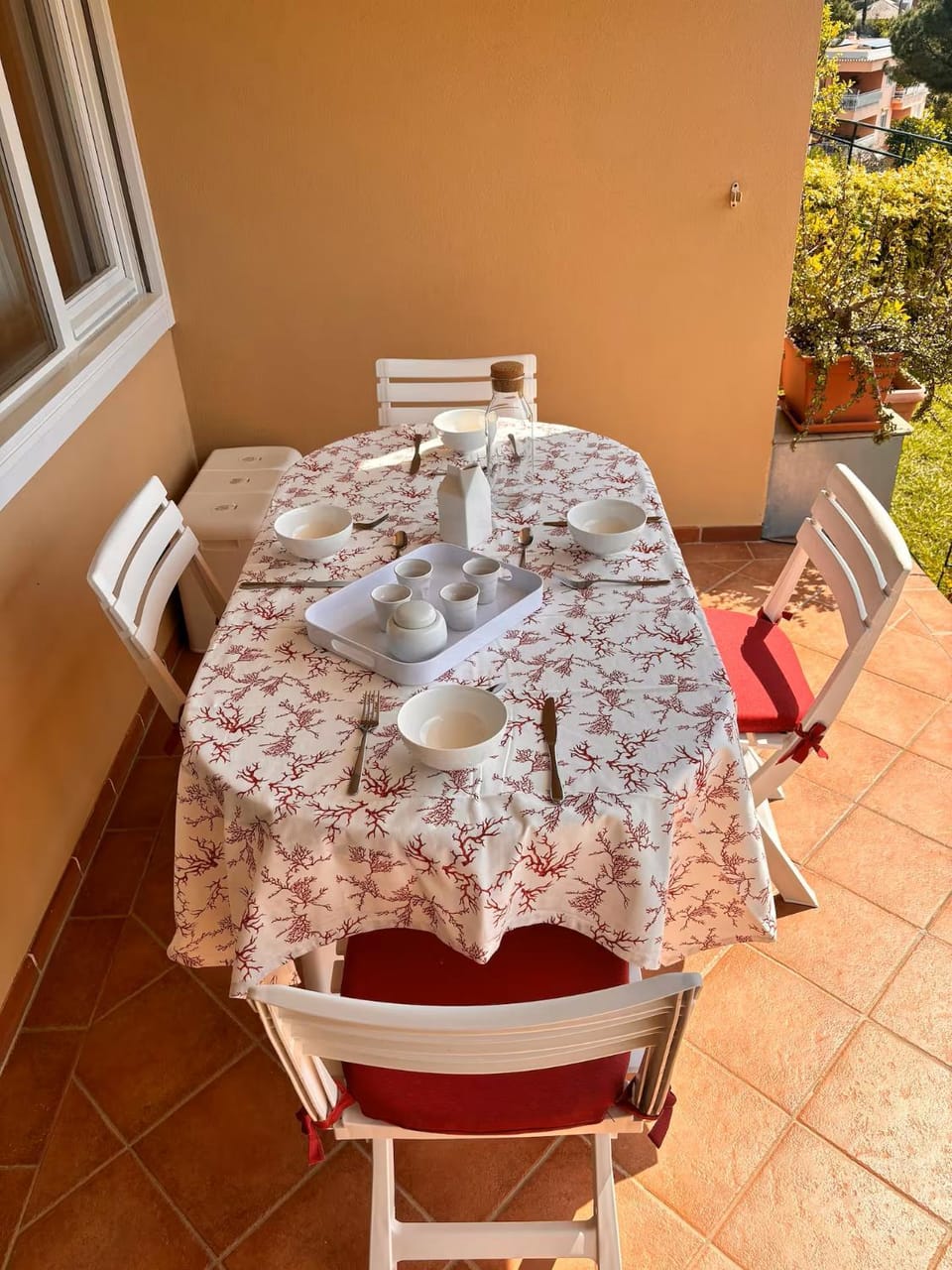Balcony/Terrace, Seating area, Dining area, City view, Garden view, Sea view