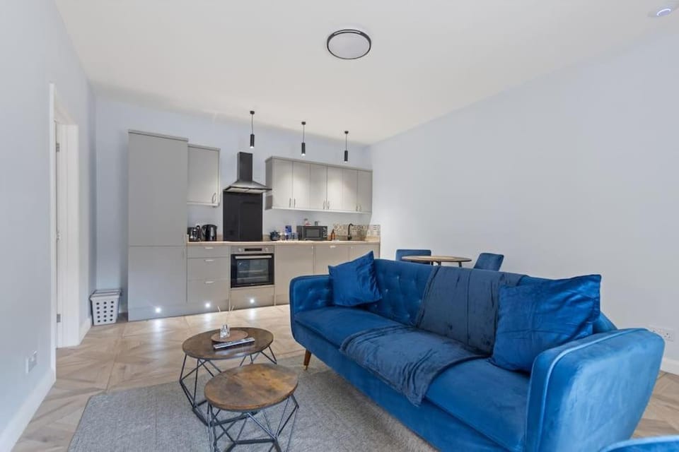 Kitchen or kitchenette, Living room, Seating area, Dining area, oven, stove