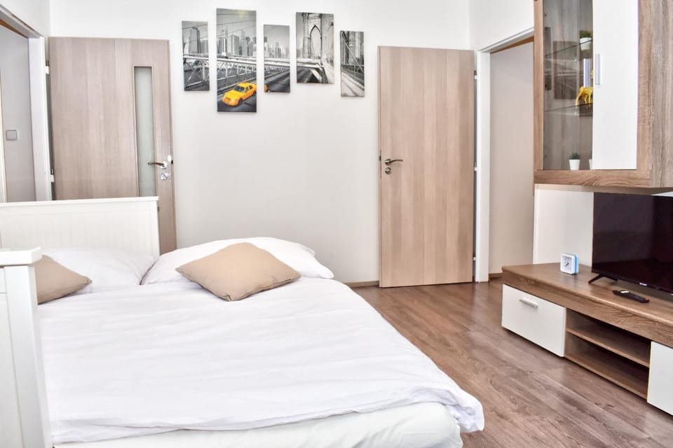 Bed, TV and multimedia, Photo of the whole room