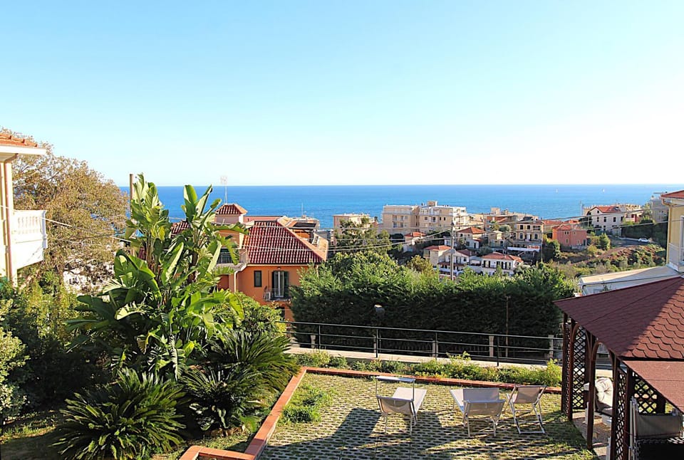 Patio, Bird's eye view, View (from property/room), Garden view, Sea view, sunbed