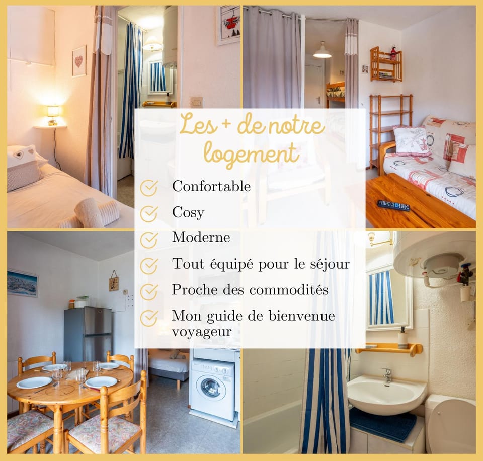Chez Florian I T2 I Station Hirmentaz Bellevaux Apartment in Haute-Savoie