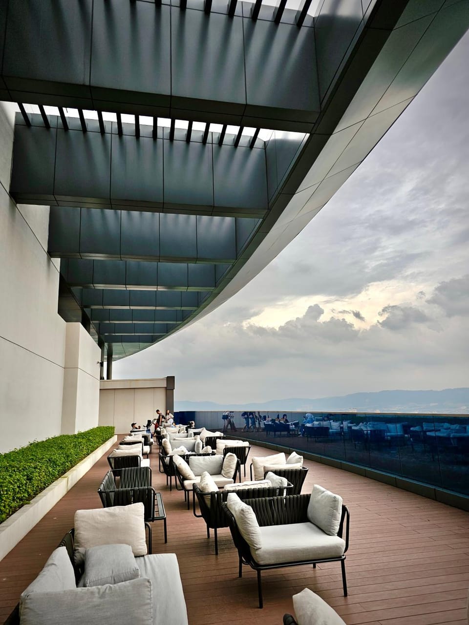 Day, Natural landscape, View (from property/room), Balcony/Terrace, Living room, Seating area