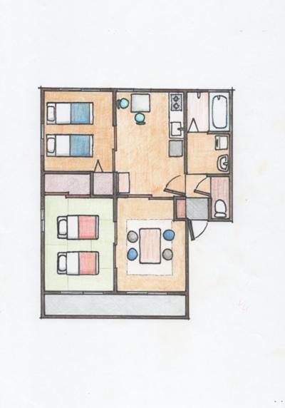 utazu stop Apartment in Japan