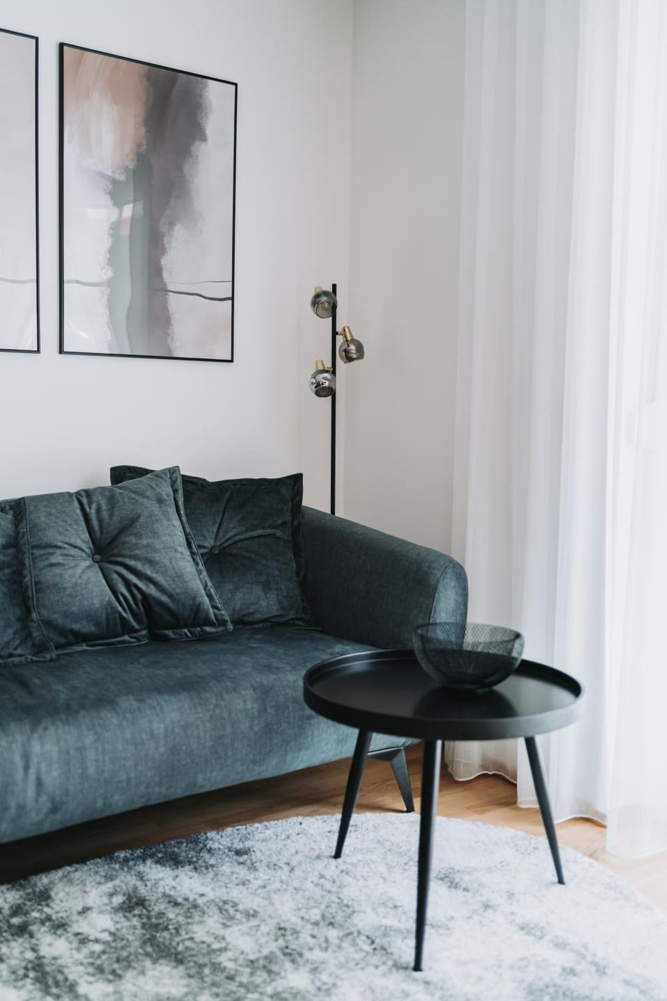 Living room, Garden view
