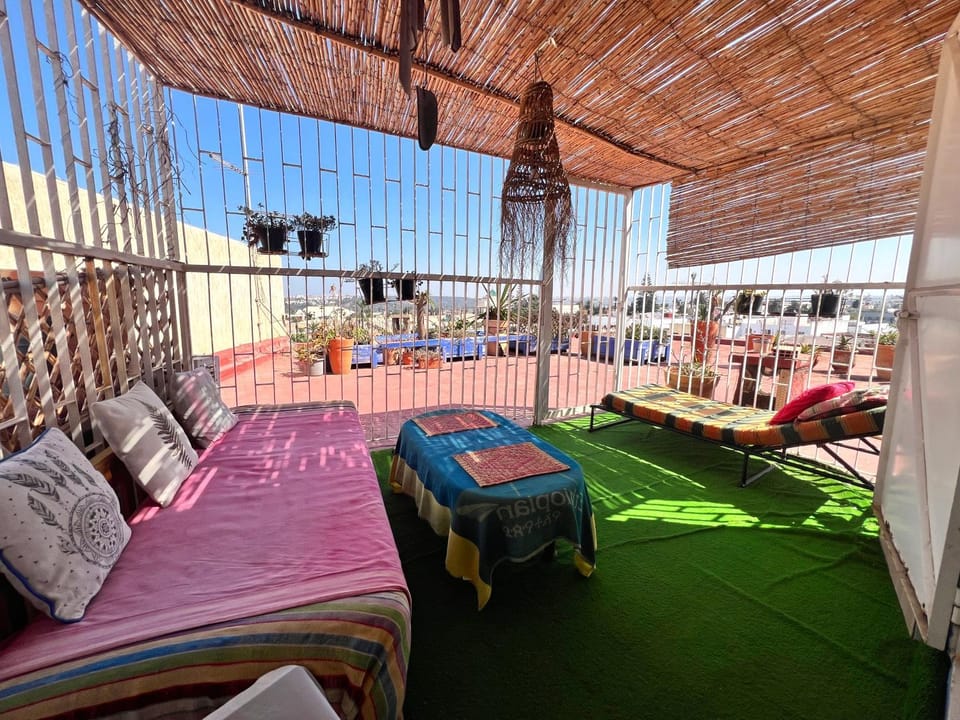 City center cozy Terrace Studio Apartment in Rabat
