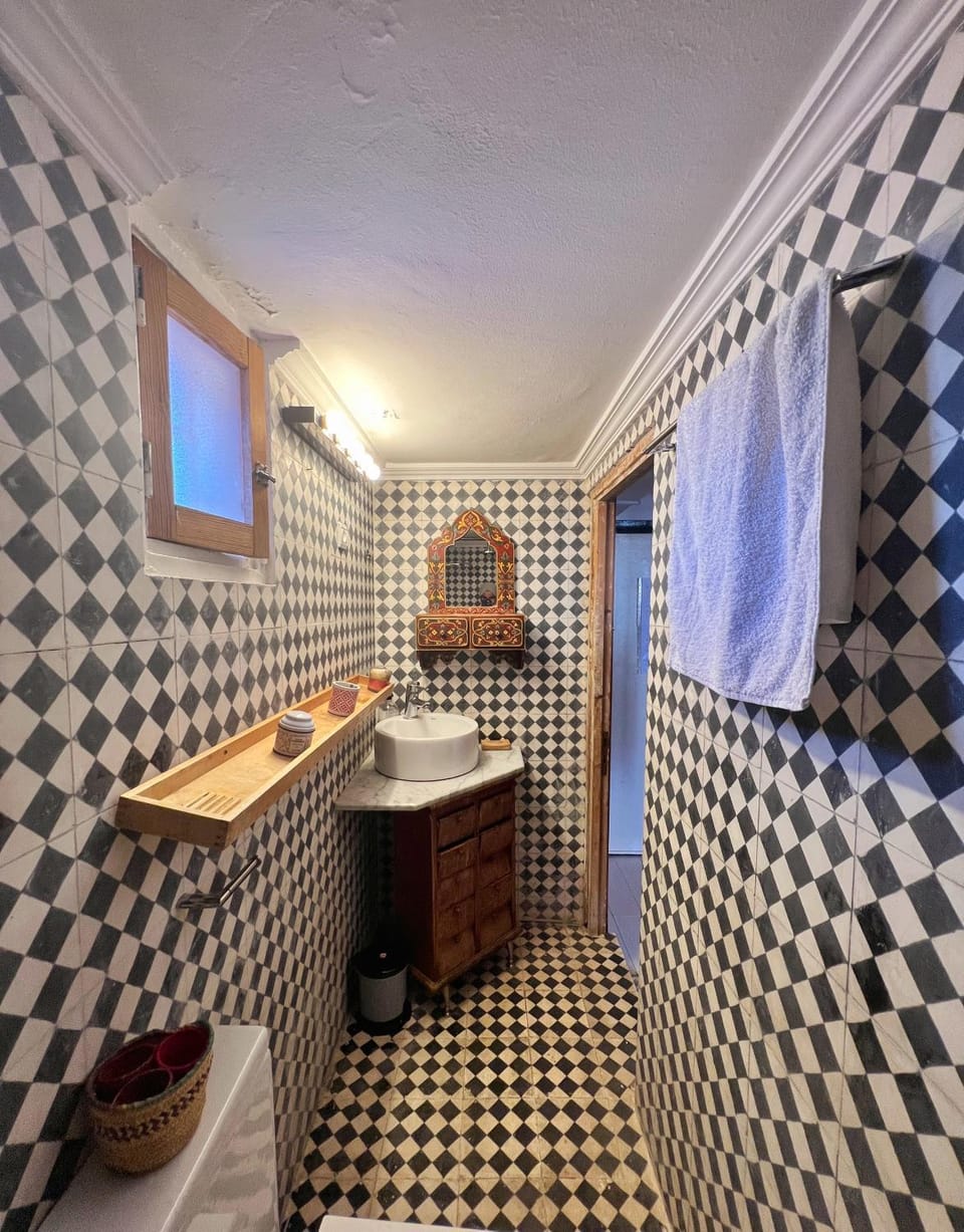 City center cozy Terrace Studio Apartment in Rabat