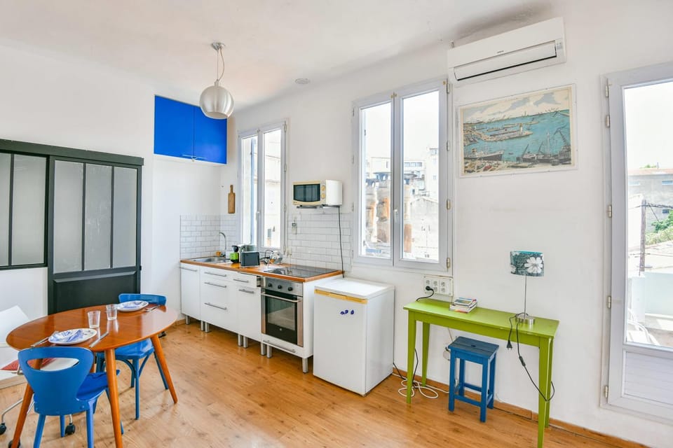 Appart cosy à 5 min de la plage des Catalans Apartment in Marseille