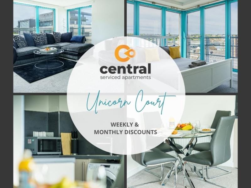 City Quay by CENTRAL SERVICED APARTMENTS - 2 Bedrooms - City Quay Views - Walk Into Dundee City Centre - Walk Away From Bus & Train Station - Lift Access Apartment in Dundee
