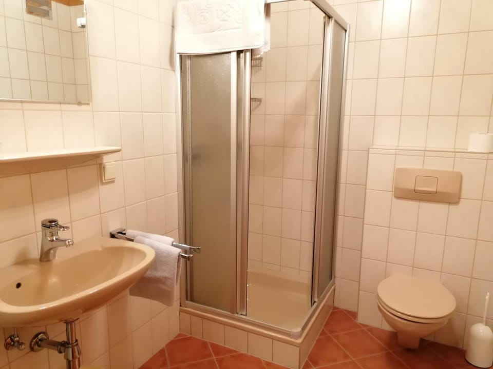 Shower, Toilet, Bathroom, towels