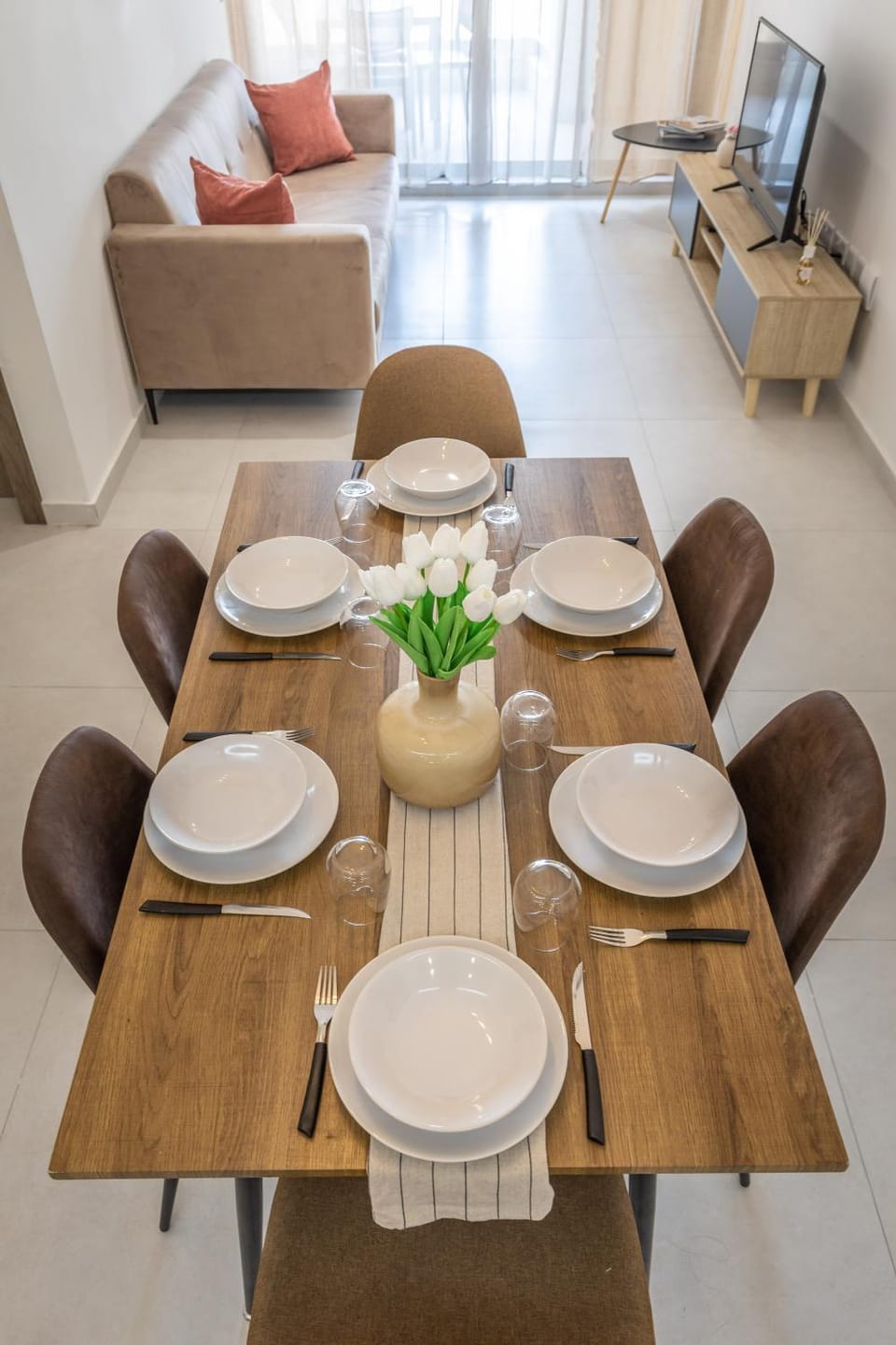 Living room, Dining area