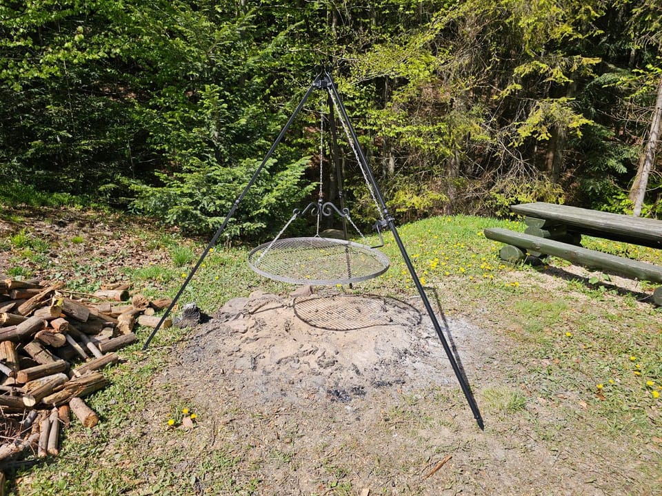 Spring, Day, Natural landscape, BBQ facilities
