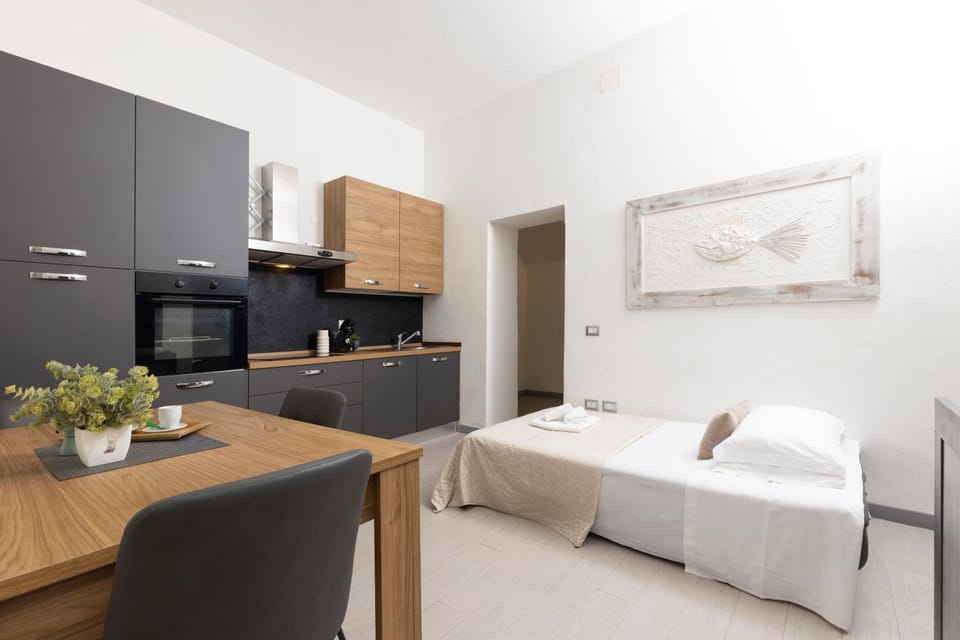 Kitchen or kitchenette, Living room, kitchen