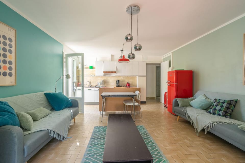 Living room, Bedroom