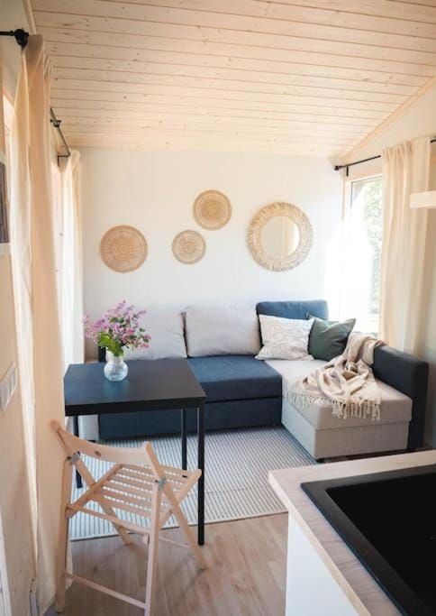 Paluküla Saunad tiny house Kuuse - sauna, hot tub Chalet in Estonia