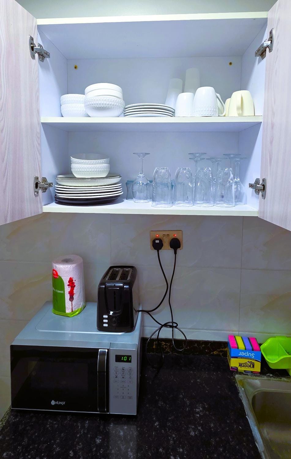 Kitchen or kitchenette, kitchen