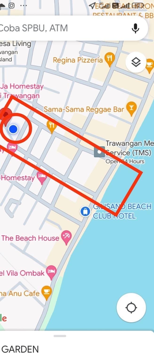 Nearby landmark