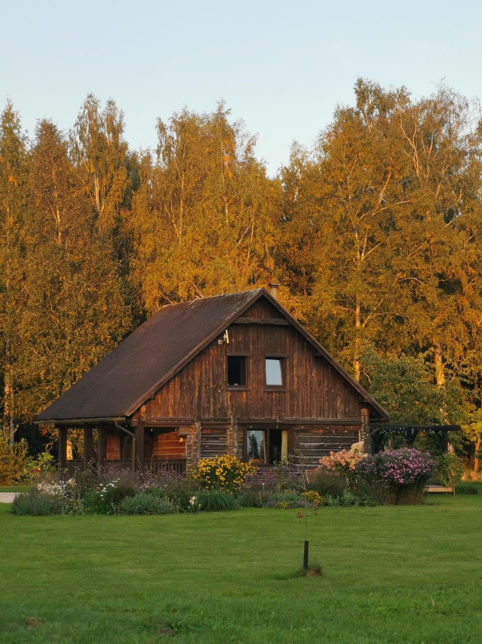 Property building, Garden view