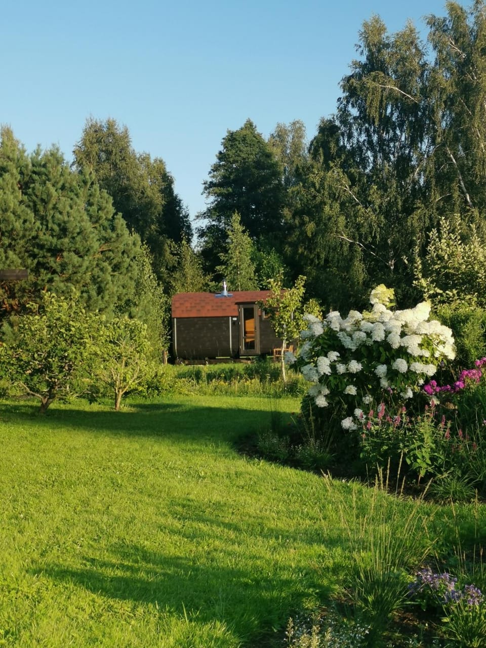 Garden, Sauna
