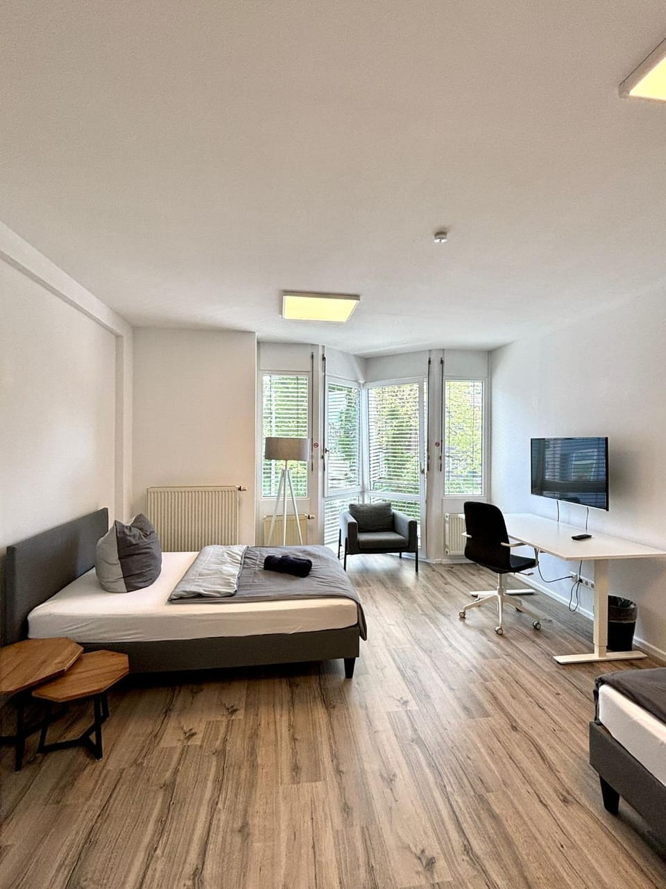 Bed, TV and multimedia, Photo of the whole room