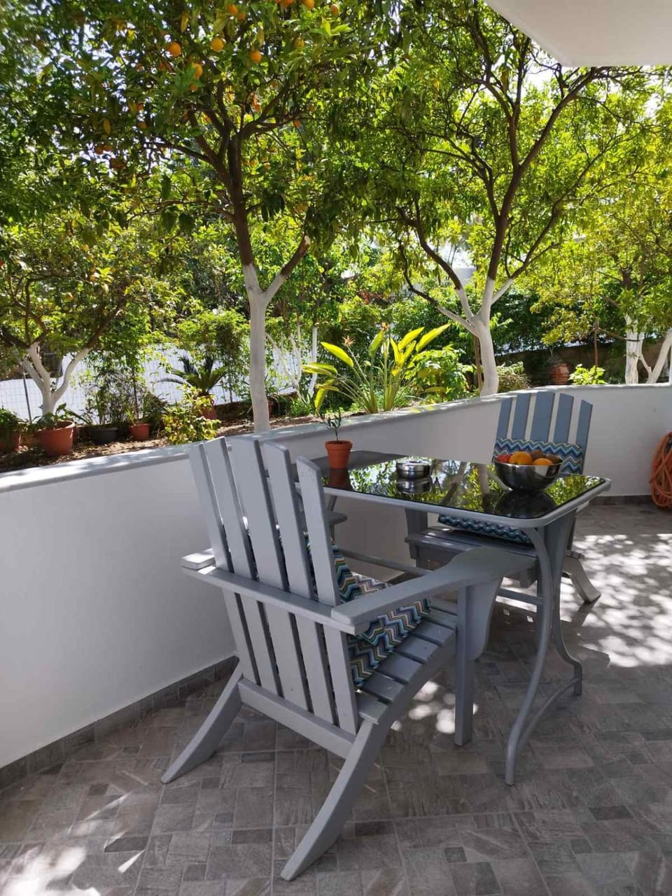 Balcony/Terrace, Garden view