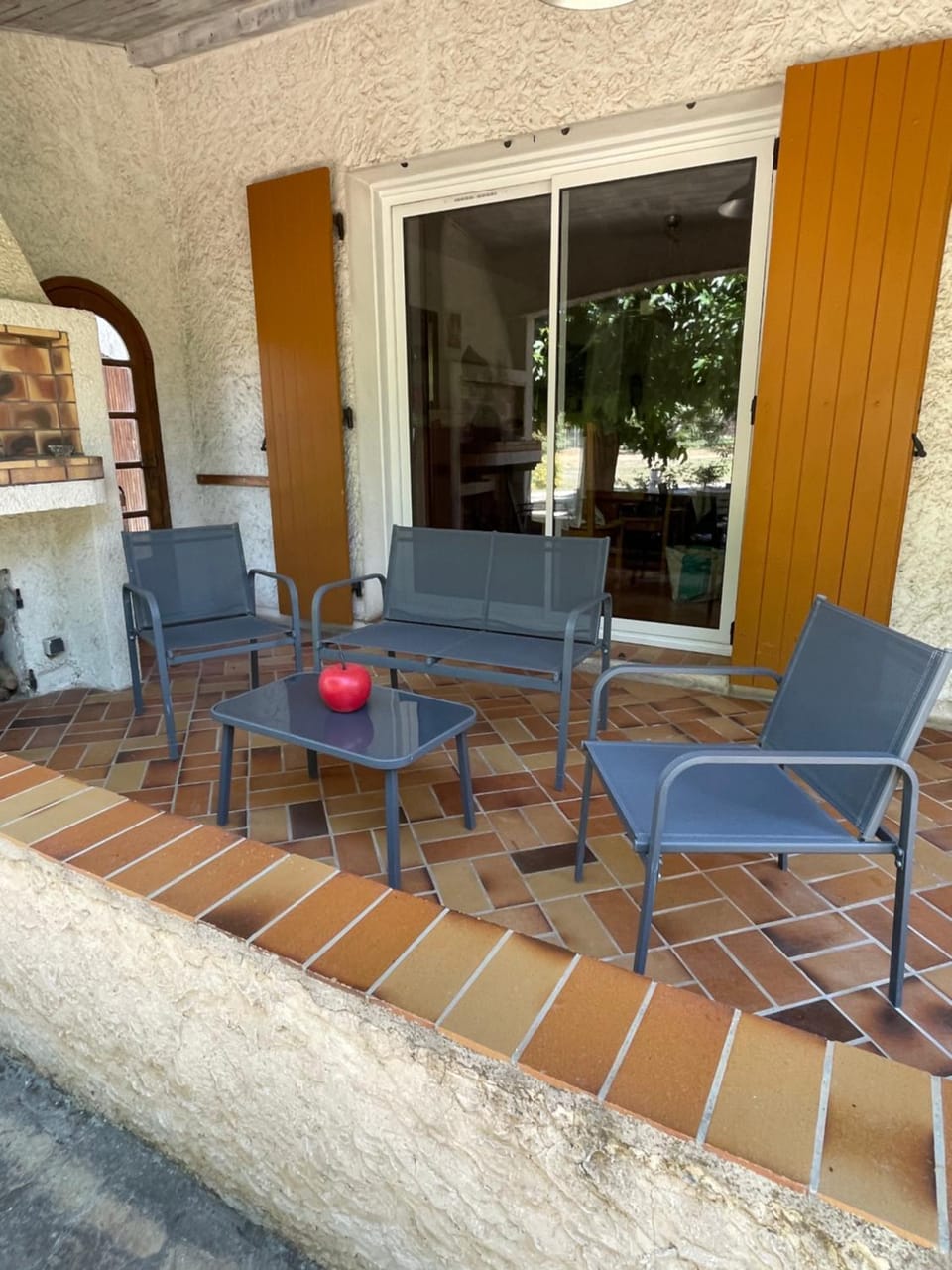 Patio, Day, View (from property/room), Balcony/Terrace, Living room, Seating area