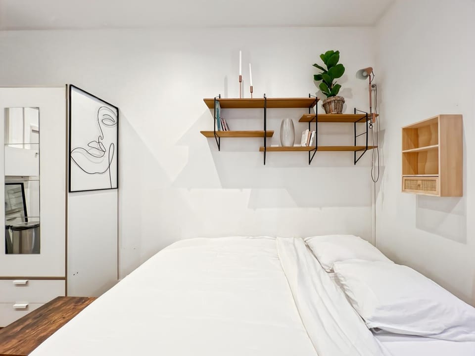Bed, Bedroom, wardrobe