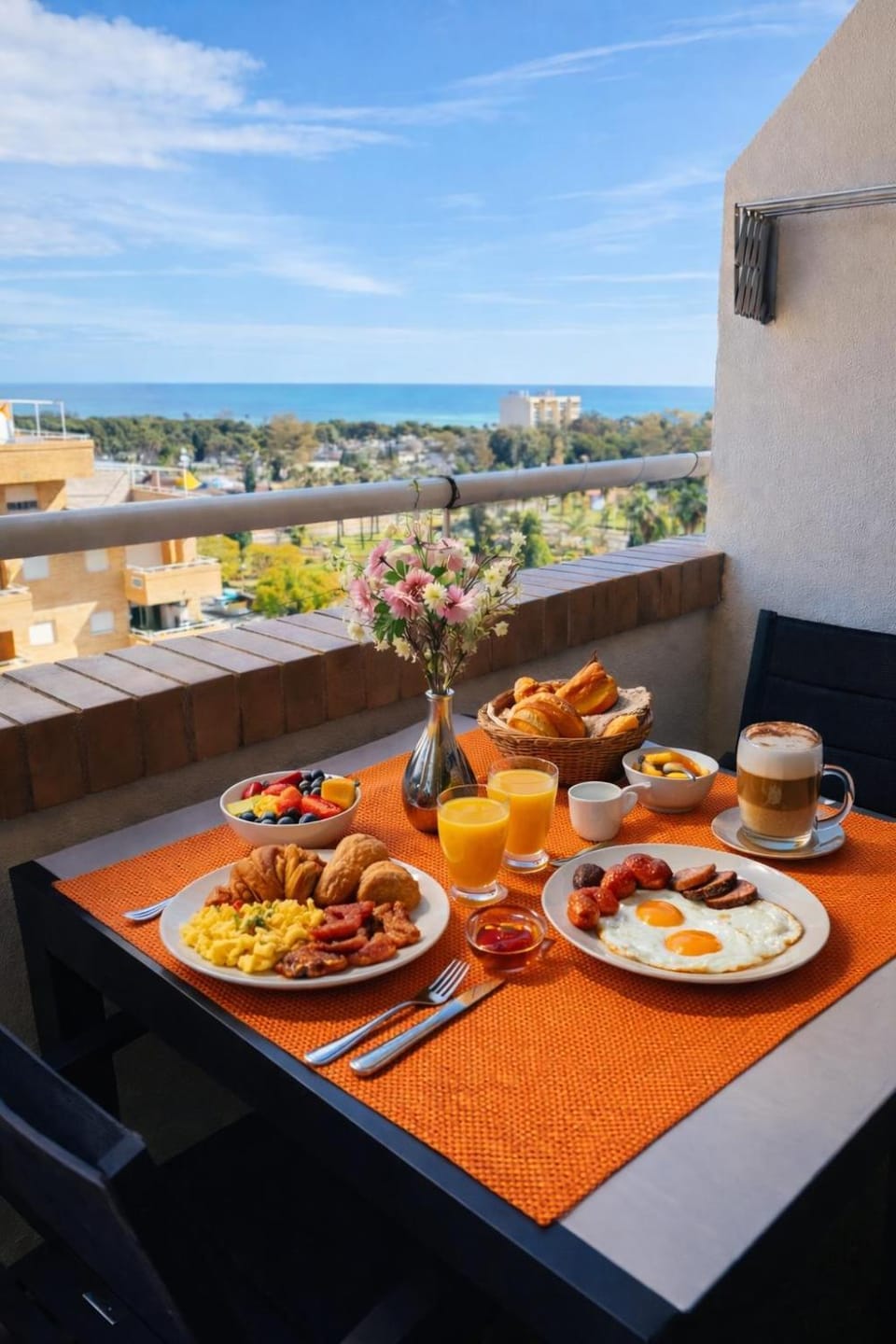 Balcony/Terrace, Mountain view, Sea view, Street view