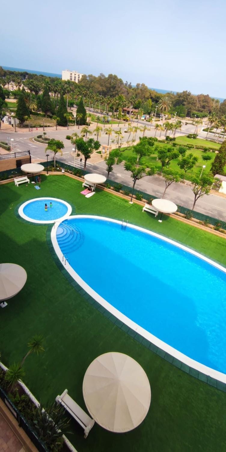 Pool view, Swimming pool
