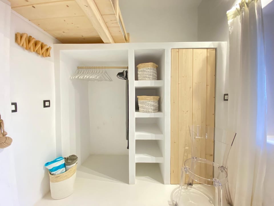 flat iron, safe, wardrobe
