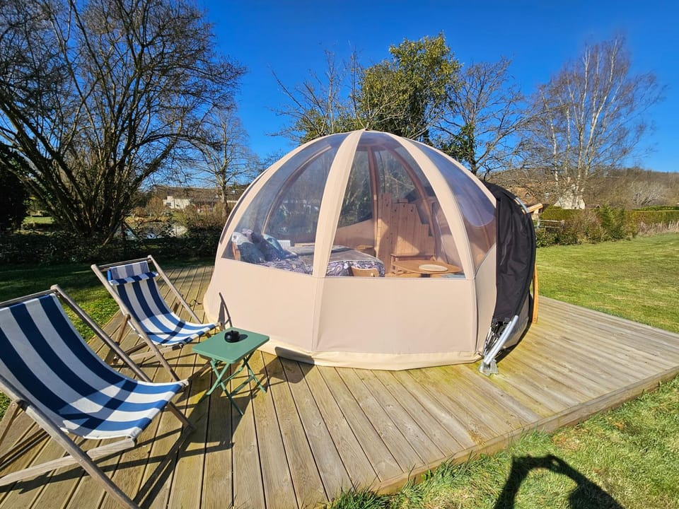 Bulle insolite Wigwam Luxury tent in Normandy