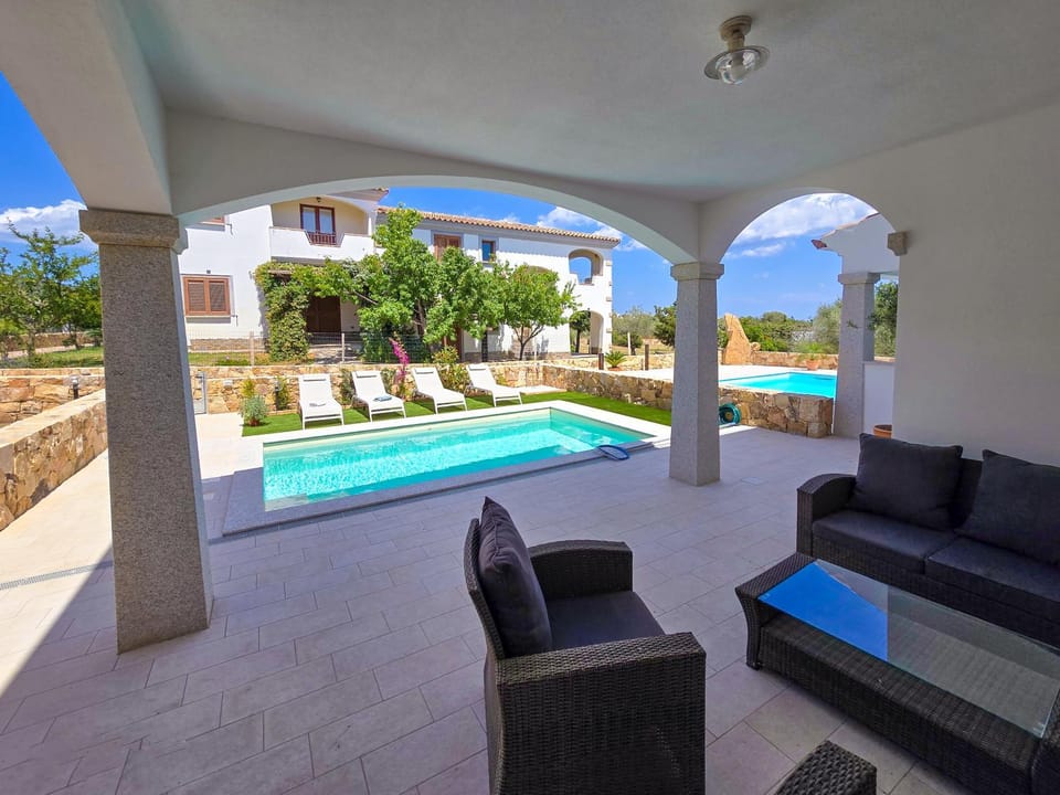 Patio, Day, Pool view, Swimming pool