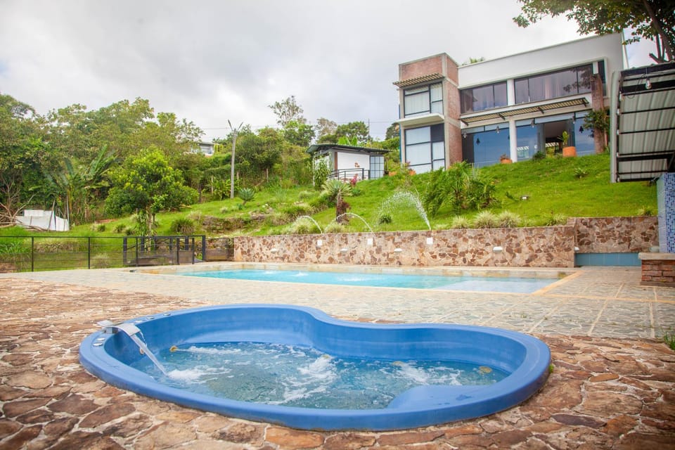 Property building, Hot Tub, Mountain view, Swimming pool